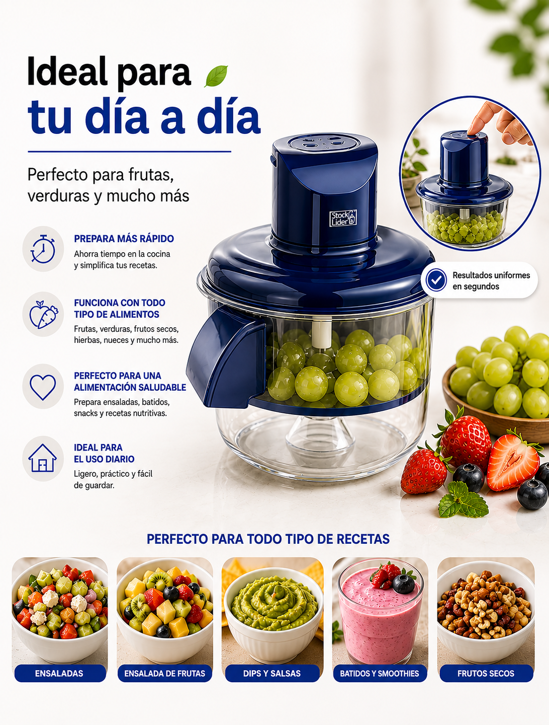 🥗 Pela ajo, frutas y verduras en segundos 🔥