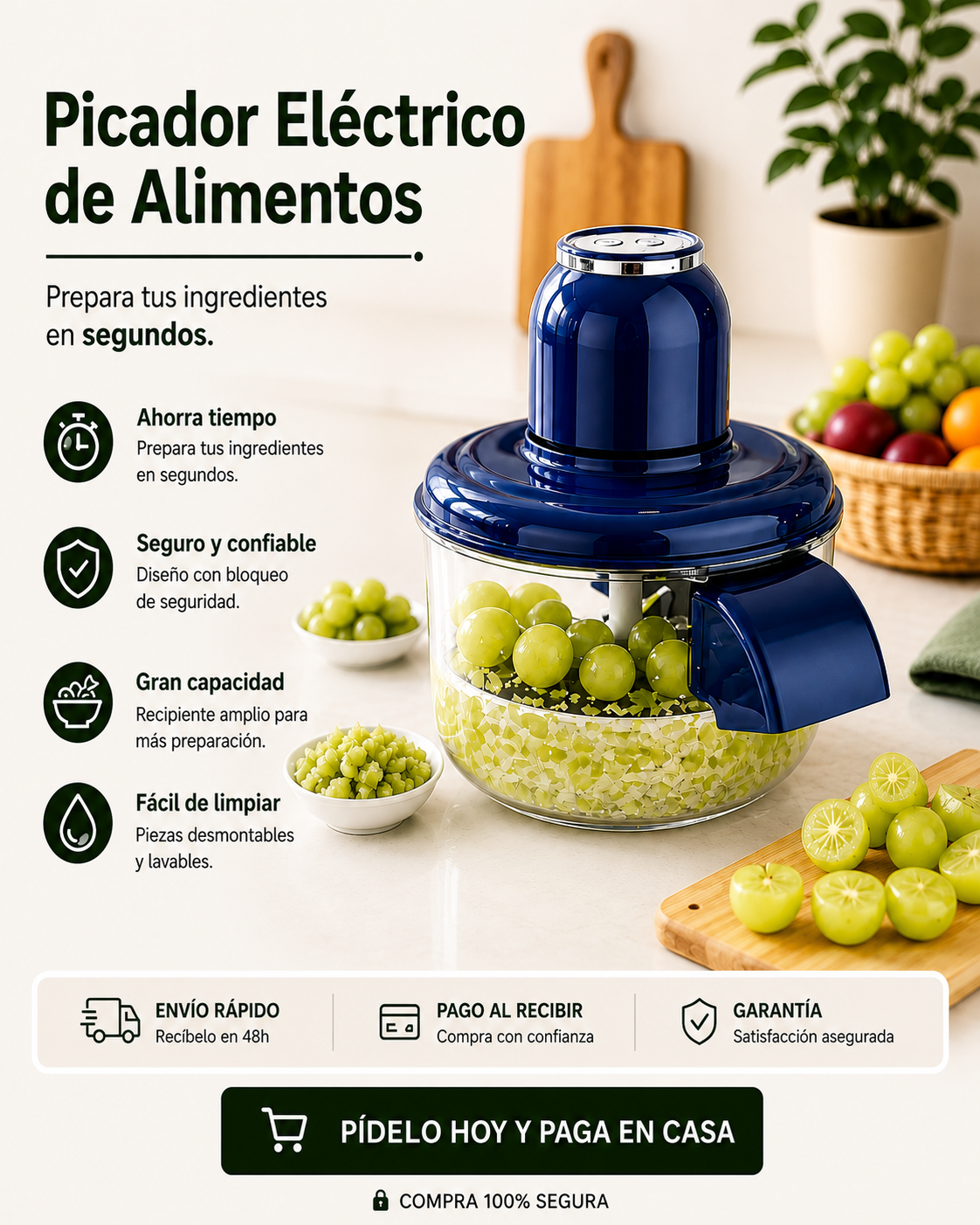 🥗 Pela ajo, frutas y verduras en segundos 🔥